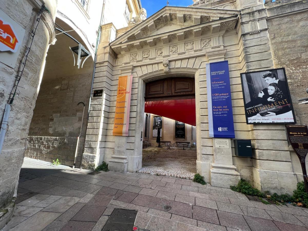 דירות אביניון La Cachette De L'Horloge - Ac Clim - Wifi - 100M Palais Des Papes מראה חיצוני תמונה
